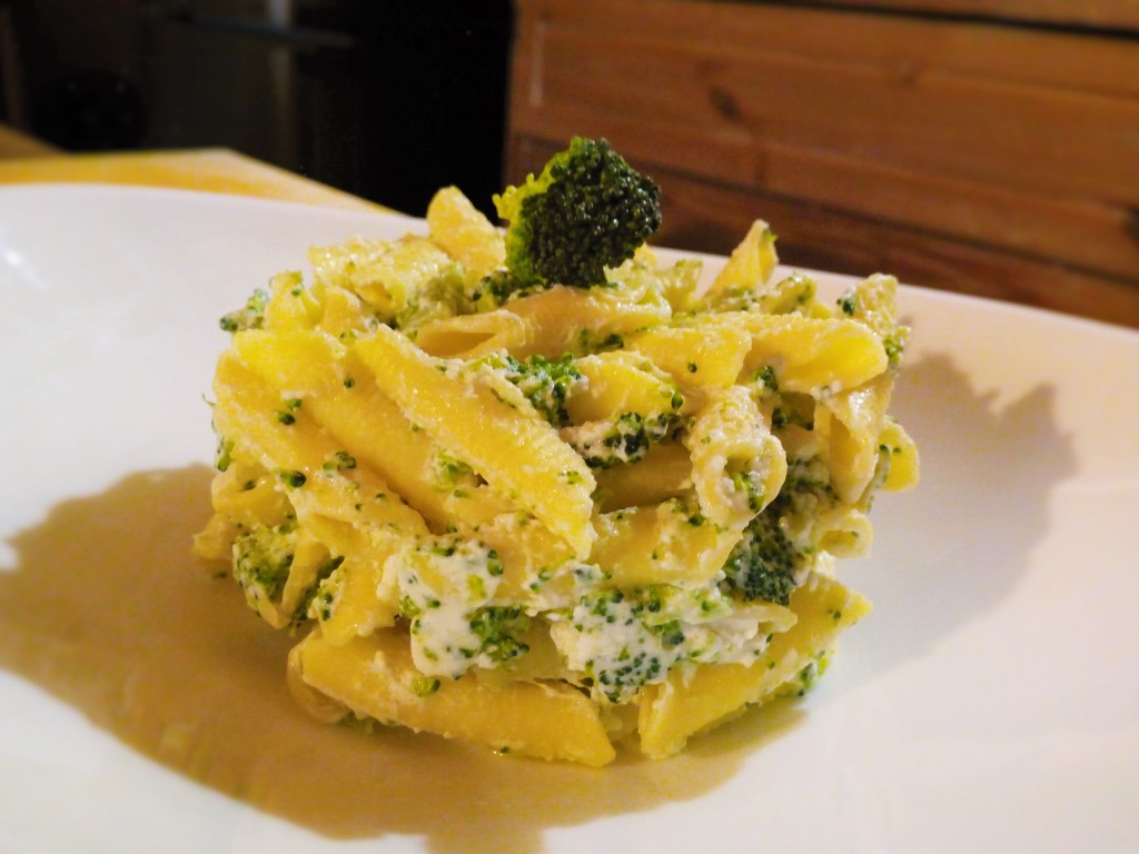 Pasta con ricotta e broccoli
