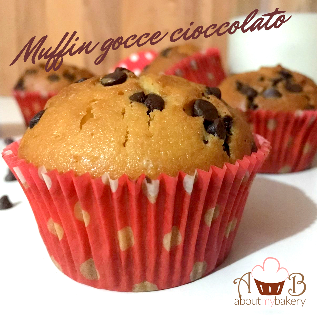 Muffin gocce cioccolato | Dolce veloce