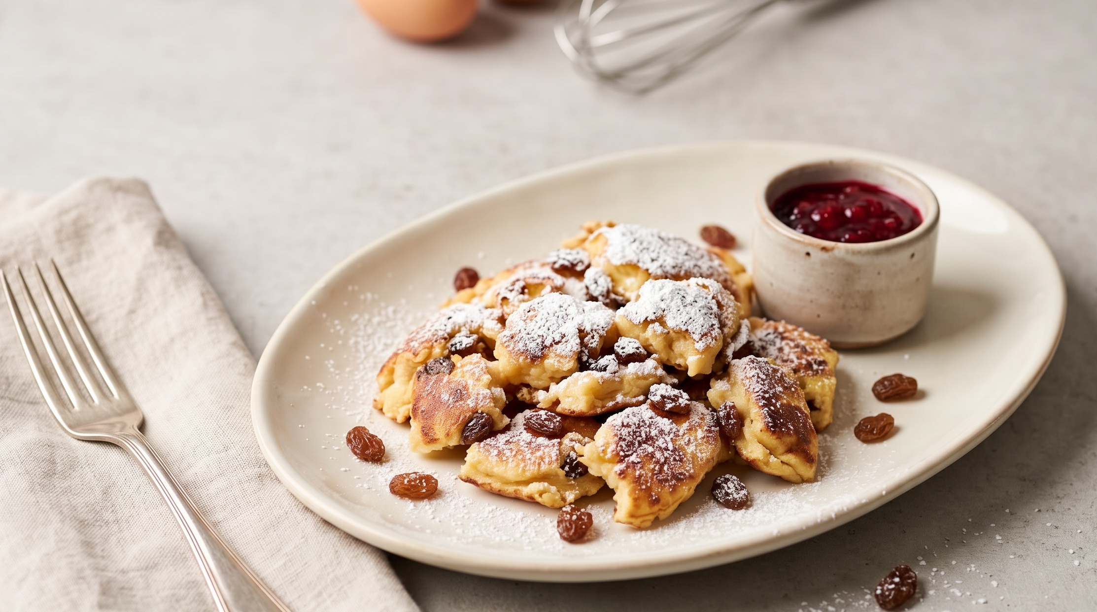 Kaiserschmarrn Originale: Ricetta Frittata Dolce Austriaca