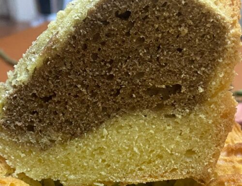 Ciambella all’ acqua, vaniglia e caffè ☕