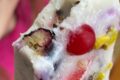 Frozen gelato allo yogurt.