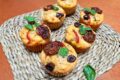 Muffin salati alla mediterranea.