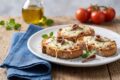 Bruschetta "finta pizza" con acciughe e origano: il sapore del Mediterraneo in 10 minuti