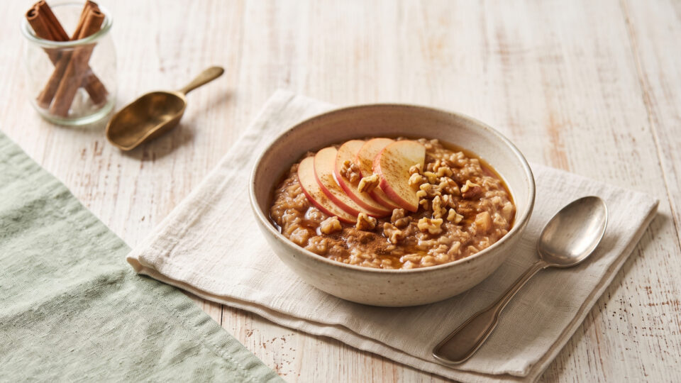 porridge torta di mele