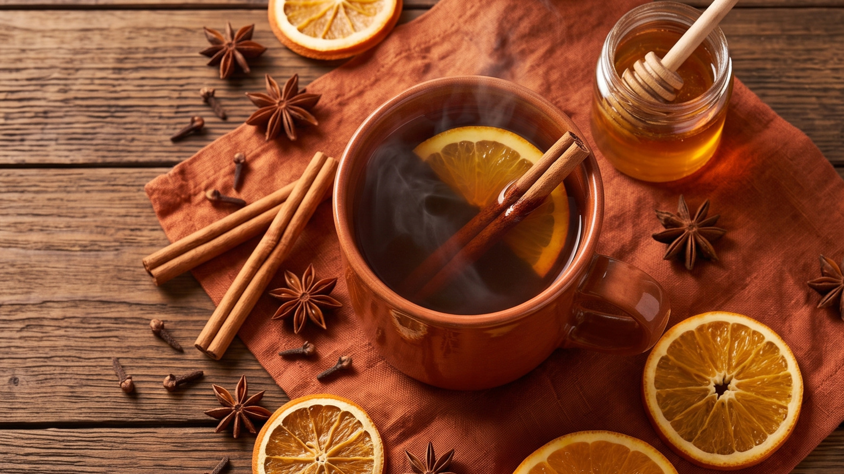 Tisana Arancia, Cannella e Chiodi di Garofano
