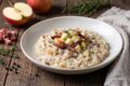 Risotto mele e speck fit: il piatto gourmet ad alto potere saziante
