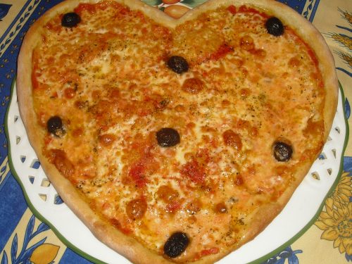 Pizza ai 4 formaggi per S. Valentino!