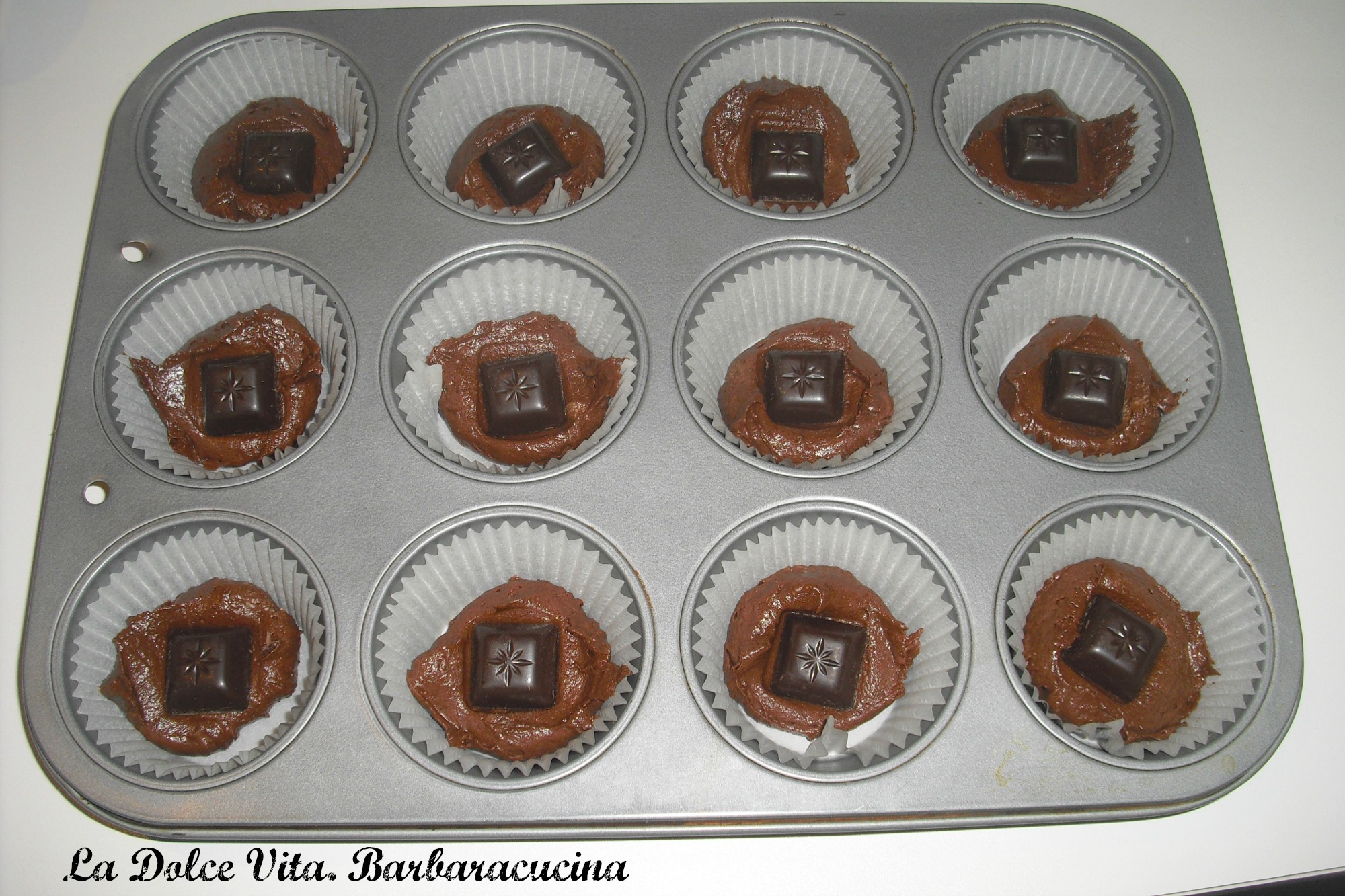 cupcakes al cioccolato
