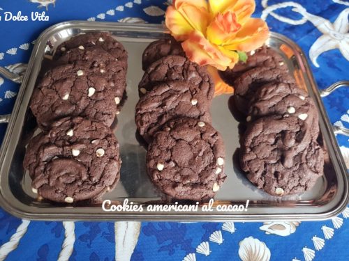 Cookies americani al cacao super golosi!