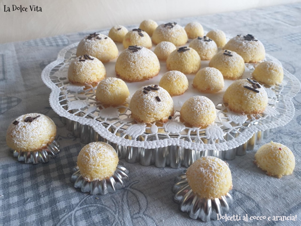 Dolcetti Al Cocco E Arancia Morbidi E Golosi La Dolce Vita