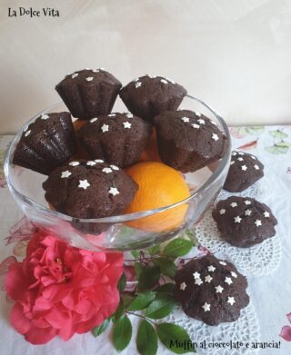 Muffin al cioccolato e arancia 10