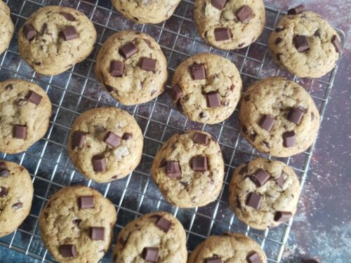 Biscotti cookies al cioccolato morbidi!