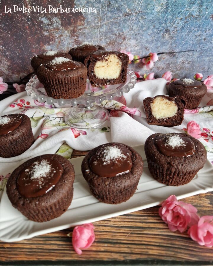 muffin al cocco e cioccolato 20