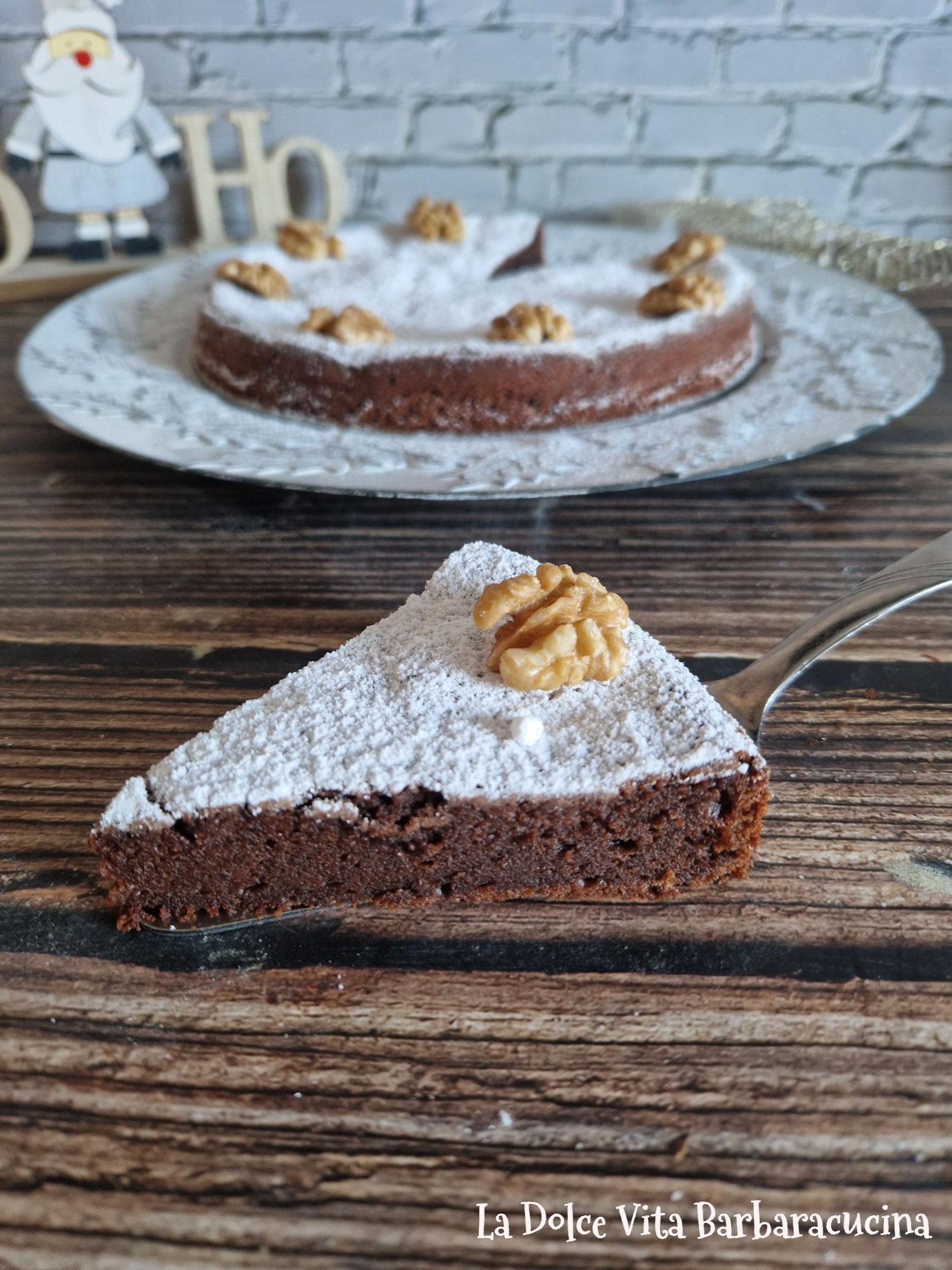 Torta fondant alle castagne e cioccolato 20