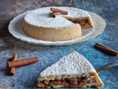 Crostata con ripieno alle mele!