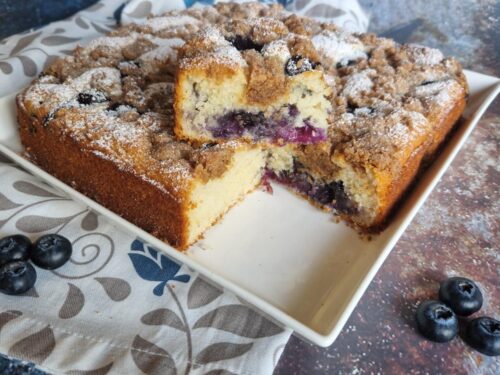 Torta soffice ai mirtilli!