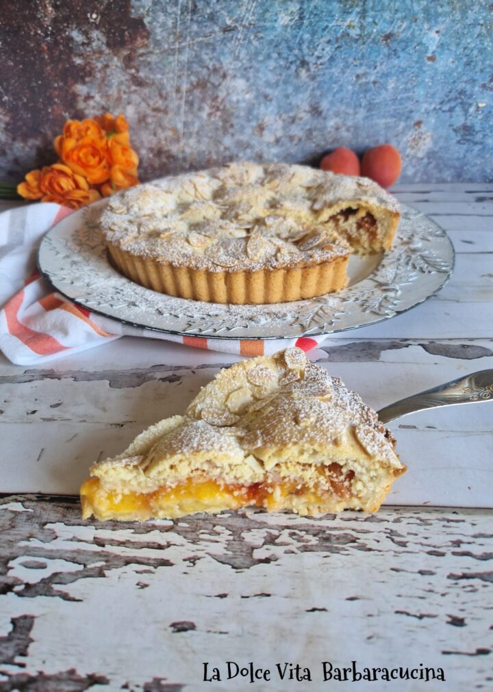 crostata alle mandorle e albicocche 20