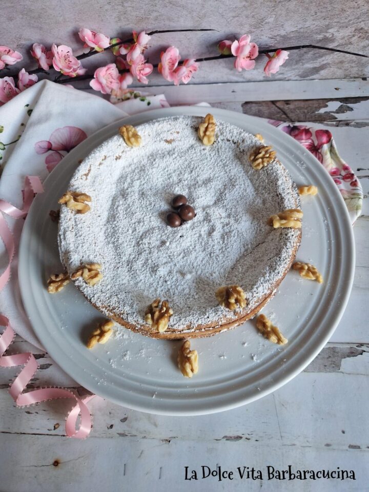 torta di noci con tre ingredienti 10