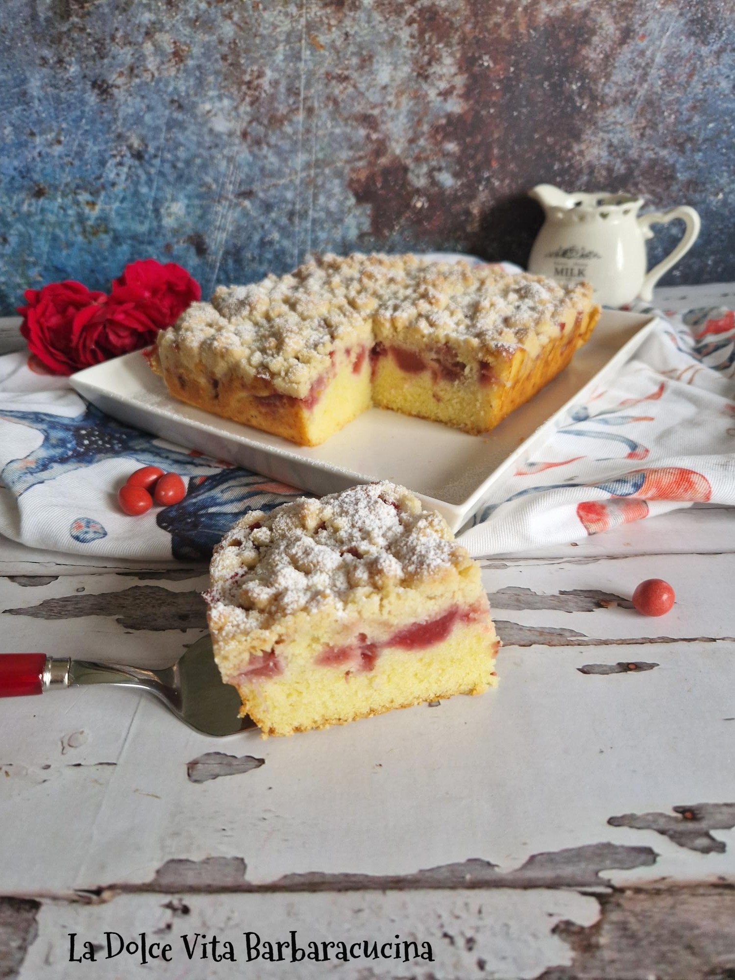 Torta soffice alle fragole 20