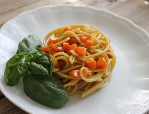 Spaghetti carote e curcuma – idee con la curcuma