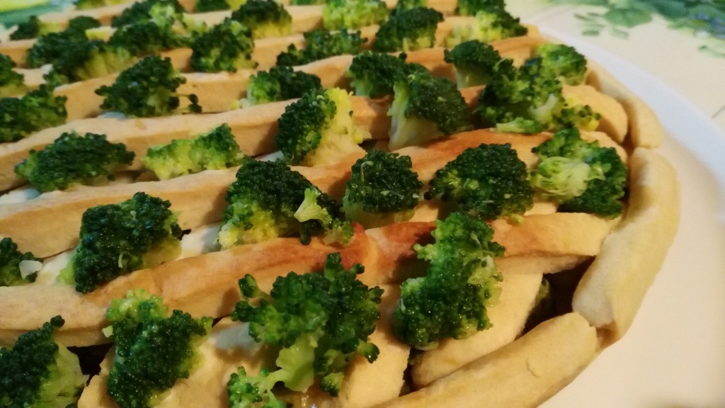 Crostata coi broccoletti