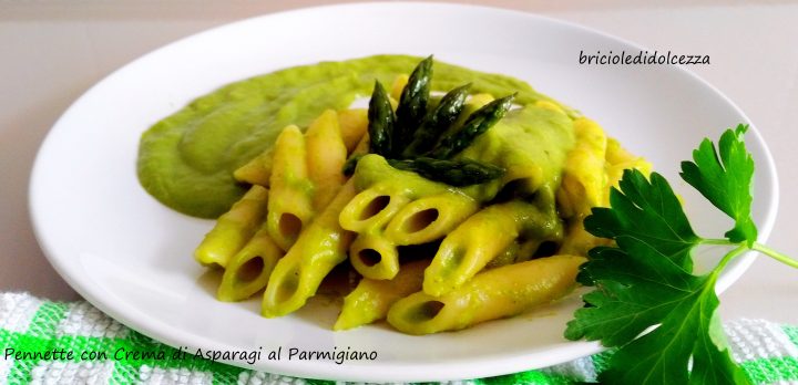 Pennette con Crema di Asparagi al Parmigiano