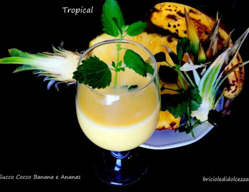 Tropical Succo Cocco Banana e Ananas