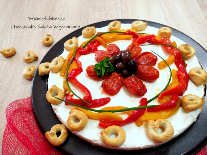 Cheesecake Salata Vegetariana