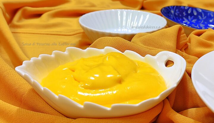 Salsa di Pecorino allo Zafferano