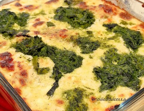 Lasagne con Crema di Cime di Rapa