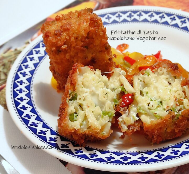 Frittatine di Pasta Napoletane Vegetariane