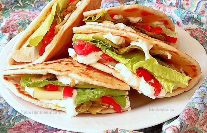 Piadina Vegetariana al Burro