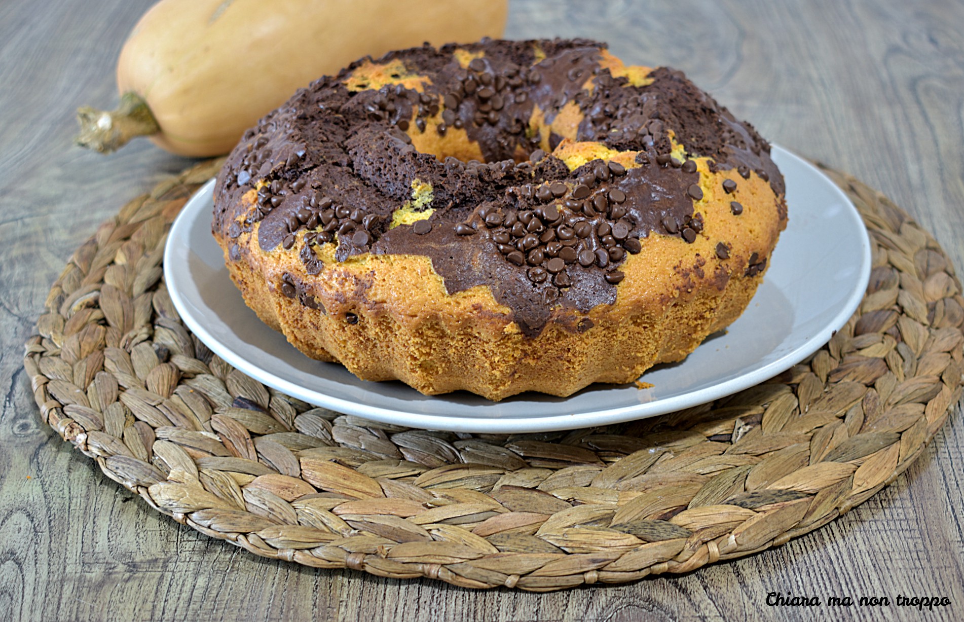 Ciambella Marmorizzata Alla Zucca E Cacao Chiara Ma Non Troppo