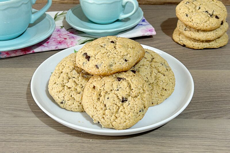 Biscotti panna e caffè senza uova