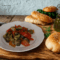 Contorno di verdure in padella: peperoni, zucchine e melanzane