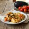 Petto di pollo e verdure gratinate