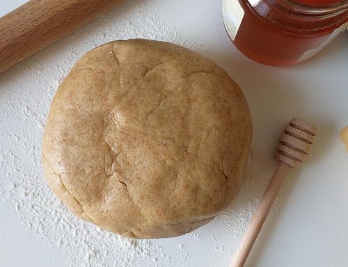 FROLLA INTEGRALE DOLCE al miele per biscotti