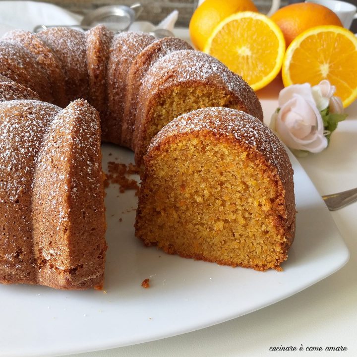 Torta Ciambella Arancia E Carote Dolce Soffice Cucinare Come Amare