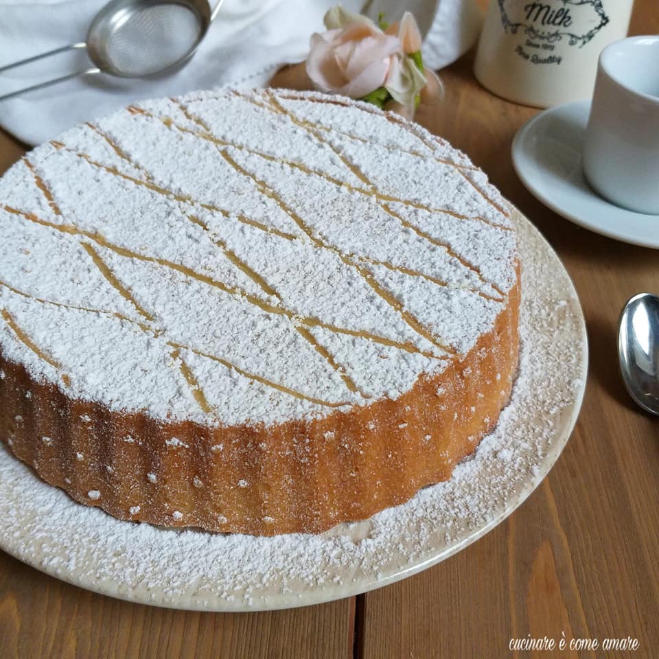 TORTA DOLCE CASSATA AL FORNO ripieno ricotta | Cucinare è ...