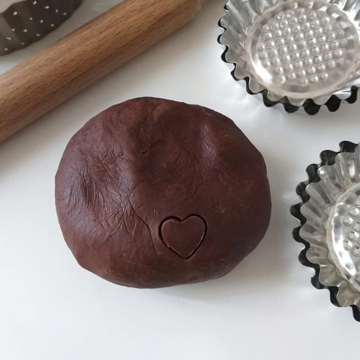 frolla cacao senza glutine impasto per biscotti e crostate