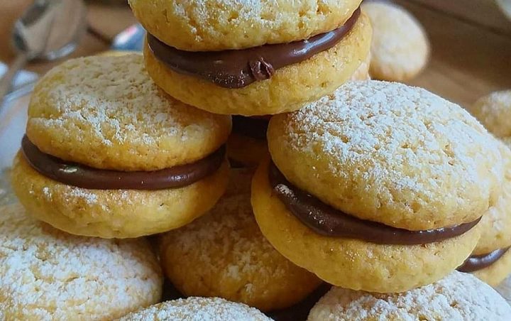 biscotti pasticcini con nutella dolce ricetta senza glutine