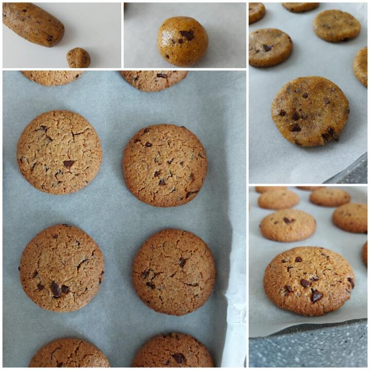 impasto cookies con farina di mais dolce biscotti golosi