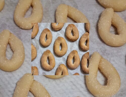 Biscotti taralli dolci ricetta antica: dolce facile e genuino