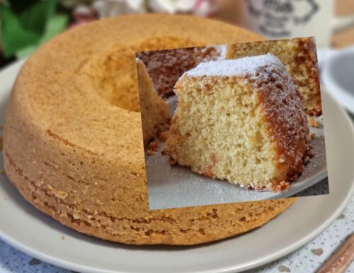 Soffice e buonissima è questa ciambella all’arancia: dolce ricetta facile