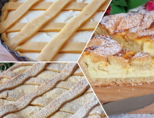 Crostata Pastiera facile senza grano: dolce ricetta  golosa