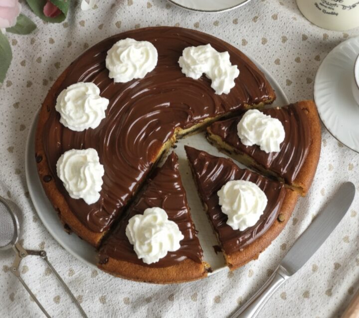 Torta soffice e golosa con nutella: dolce ricetta facile | Cucinare è ...