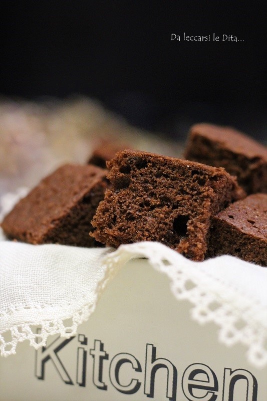 brownies al cioccolato