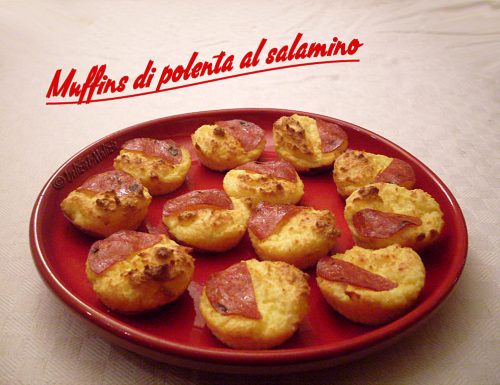 Muffins di polenta al salamino – ricetta di riciclo