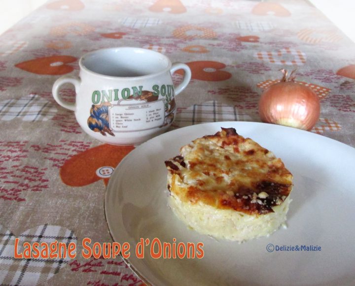 Lasagne soupe d’onion