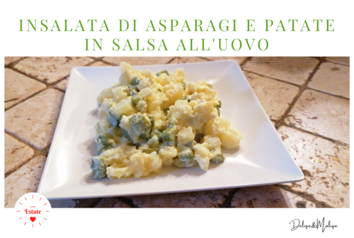 Insalata di Asparagi e Patate in salsa all’Uovo